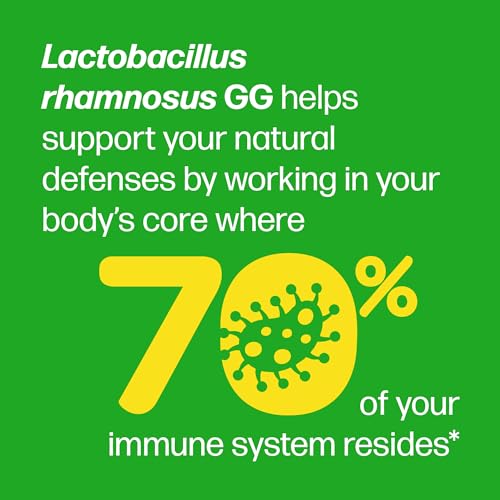 Culturelle Pro Strength Daily Probiotics For Digestive Health (2 Month Supply) with Prebiotics for Women & Men, Supports Occasional Diarrhea, Gas & Bloating, Gluten & Soy Free, 60 Count