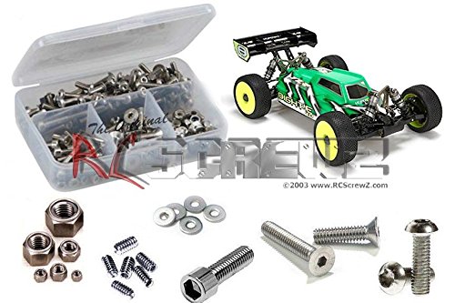 RCScrewZ Team Losi 8ight-E 4.0 1/8 (TLR04004) Stainless Steel Screw Kit #los086