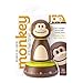 MSC International 77755 Joie Monkey Kitchen Timer, 60-Minute Mechanical, 4-Inches x 2.5-Inches, Brown