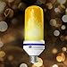 LED Flame Effect Light Bulb - Flickering Warm Flame Bulbs, E26 Standard Base, 105pcs 2835 LED Beads, Realistic Flaming Fire, Perfect Romantic Decorative Lighting at Home, Candelabra, Patio or Bar