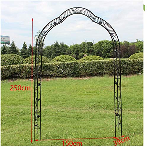 Awningcranks Rosenbogen Metall Romantische Deko Gartenbogen Metall Gartenbögen für Hochzeit Brautparty Prom Dekoration… – Bild 3