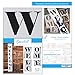 Extra Large 52 inch Welcome Stencil for Painting on Wood | Ideal for 5ft Vertical Porch Sign (Rustic Farmhouse Entrance Sign) French Country Style