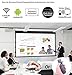 Mini Projector, New Android 7.1 DLP Built-in Battery Wireless Airplay Miracast Screen Share Mirroring Support 1080P Movie Player Portable LED Pocket Pico Projector WiFi USB HDMI Remotethumb 2