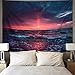 MARTINE MALL Tapestry Wall Tapestry Wall Hanging Tapestries Hawaiian Wave Wall Tapestries, Splendid Sea with Sun Wall Blanket Wall Art for Home Living Room Dorm Decor, 59.1
