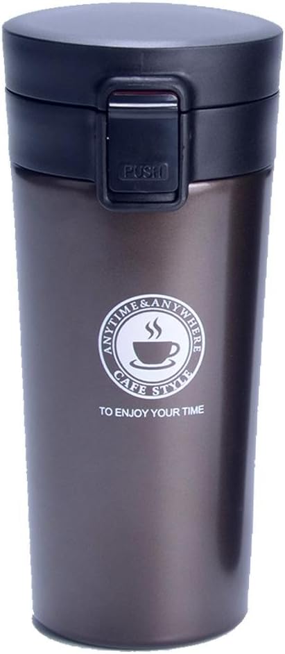 High-end stainless steel vacuum Insulated cup Creative Bouncing cup outdoor Car gift Drinking glass Business cup coffee cup