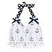 Kidlove Newborn Baby Girl Clothes Anchor Tops Polka Dot Briefs Sunsuit Outfit