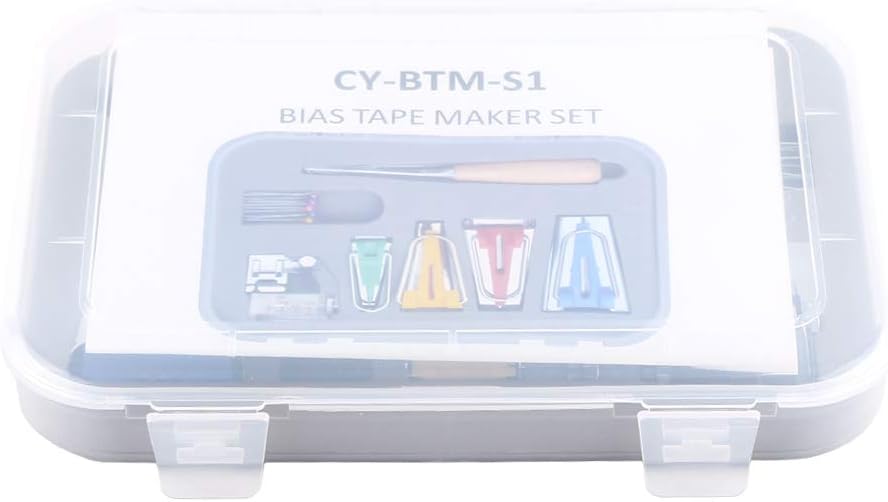 Fabric Binding Sew Multifunction Sewing Bias Tape Maker Set DIY Patchwork Craft Making Tool