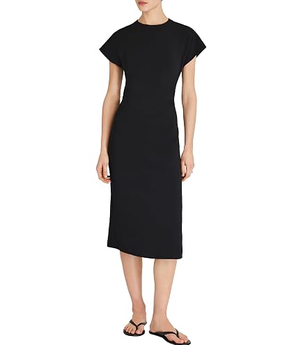 CLUB MONACO Women's Embroidered Eyelet Maxi Dress, Black/Noir, 2 at Amazon Women's Clothing store