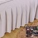 Massage Table Skirt Sheet, No-pilling Anti-shrink Reusable Spa table sheet By O’Fivest (grey)