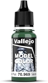 Vallejo Model Color Park Green Flat 17 ml Acrylic Paint view 1