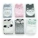 OLABB Unisex Baby Girls Boys Socks Knee High Stockings Animal Theme Socks 6 Packs Gift Set