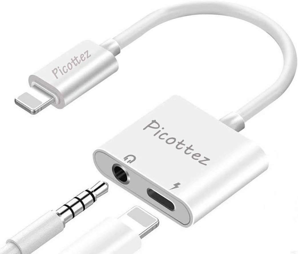 for iPhone Adapter 3.5 mm Jack Charger and Headphone Adapter for iPhone 8-53