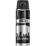 The Lord of The Rings Metallic Fellowship Silhouette THERMOS STAINLESS KING Stainless Steel Drink Bottle, Vacuum insulated &