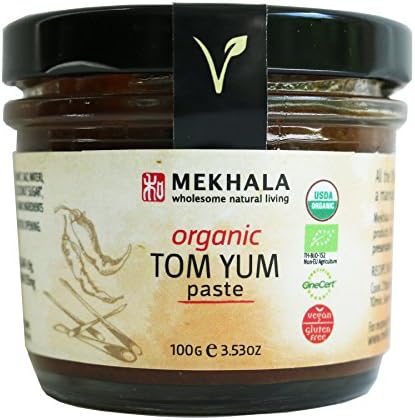 Mekhala Organic Gluten Free Tom Yum Paste Value 6 Pack (6x3.5oz)