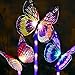 LIVEKEY Solar Garden Lights-3 Pack Solar Stake Light Multi-Color Changing LED Garden Lights, Fiber Optic Butterfly Decorative Lights, Solar Powered Stake Light for Yard Decoration