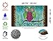 Toland Home Garden 800004 Rainbow Owl Welcome Door Mat 18x30 Inch Bird Outdoor Doormat for Entryway Indoor Entrance