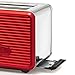 BELLA 14093 LINEA 2 Slice Toaster with Extra Wide Slot, Color Red
