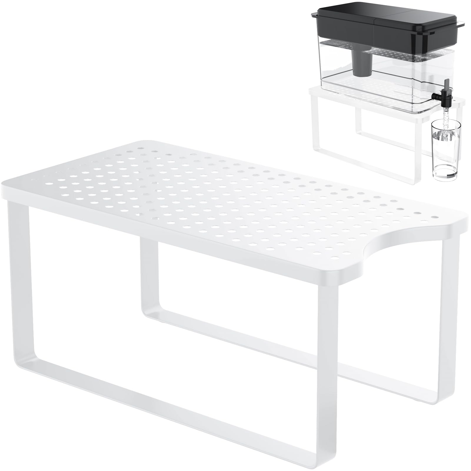 PrimZooty Water Filter Dispenser Stand with Drip