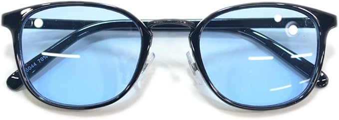 Amazon Merry Pleasure メリープレジャー 全5色 伊達メガネ サングラス ライトカラーレンズ ウェリントン ボストン ボスリントン 薄い色 丸メガネ メンズ レディース アジアンフィット カラーレンズサングラス Uvカット サングラス 通販