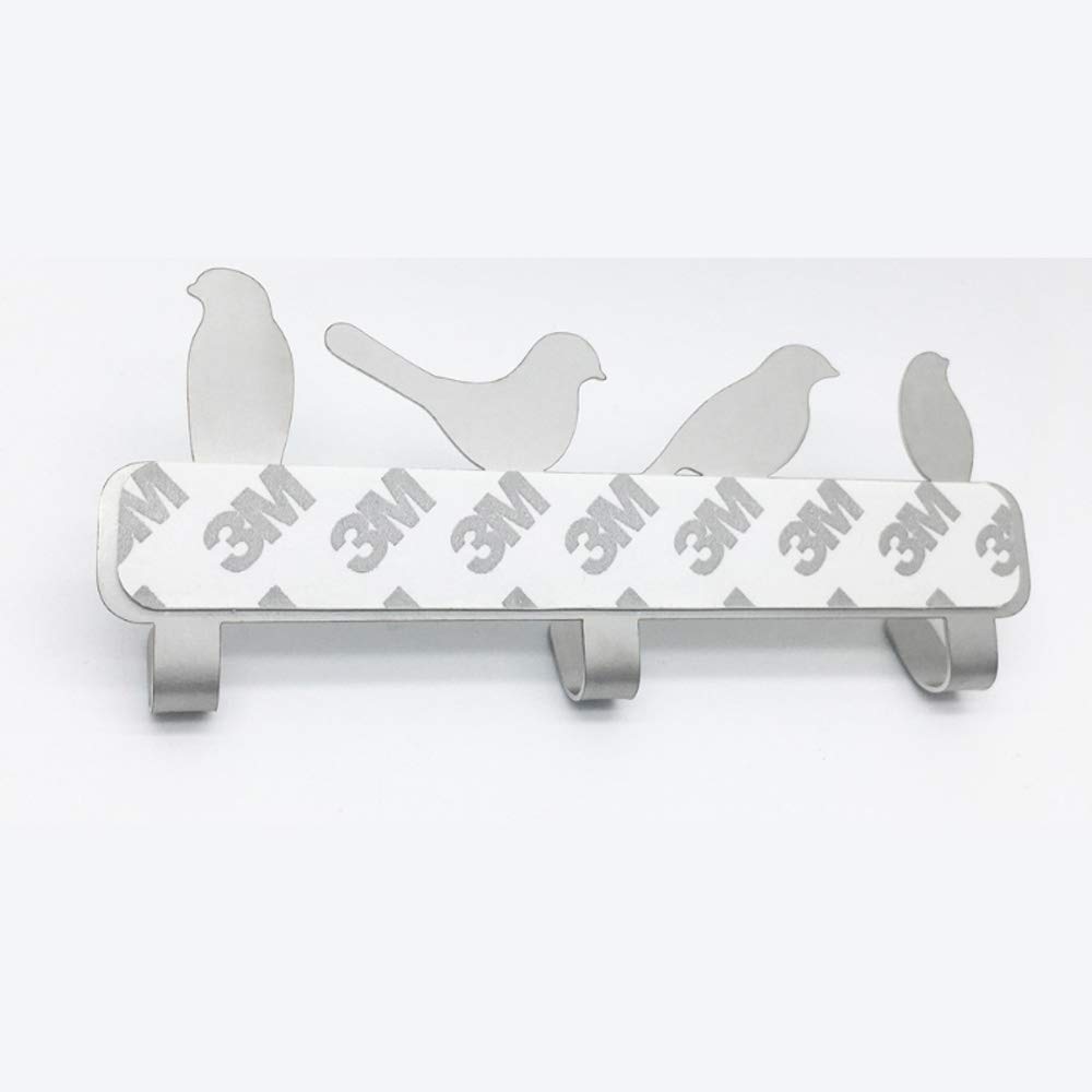 Accesorios de baño 2 Piezas Inoxidable Toallero Perchero Pared de