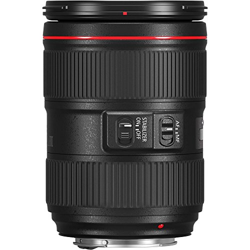 Canon EF 24–105mm f/4L IS II USM Lens + 3 Piece Filter Set + 4 Piece Close Up Macro Filters + Lens Cleaning Pen + Pro Accessory Bundle - 24-105mm II IS: Ultrasonics Motor - International Version