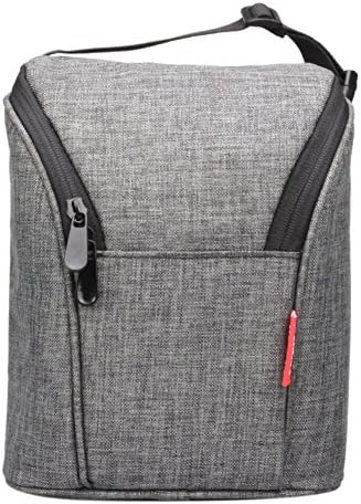 WGPFBAG Breast Milk Baby Bottle Cooler Bag For Insulated Breastmilk Storage ,Preserve Nutrients For Baby (Grey)