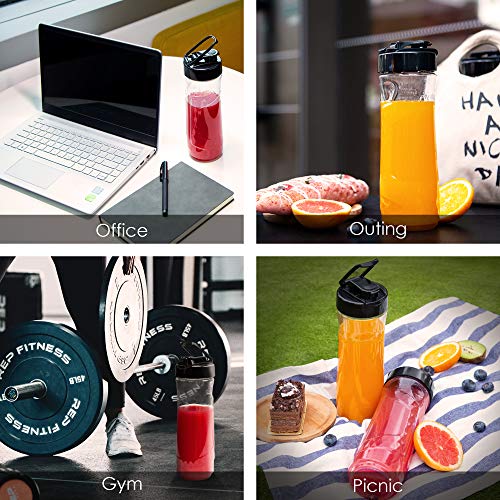 Personal Blender, REDMOND Countertop Smoothie Blender, 300W Single