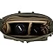 S-ZONE Vintage Camera Messenger Bag Leather Canvas DSLR Shoulder Crossbody Bag