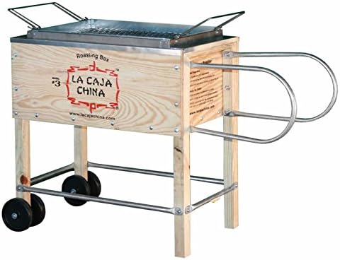 La caja china Cajas Sau # 3 Roasting Caja cerdo Barbacoa: Amazon.es: Jardín