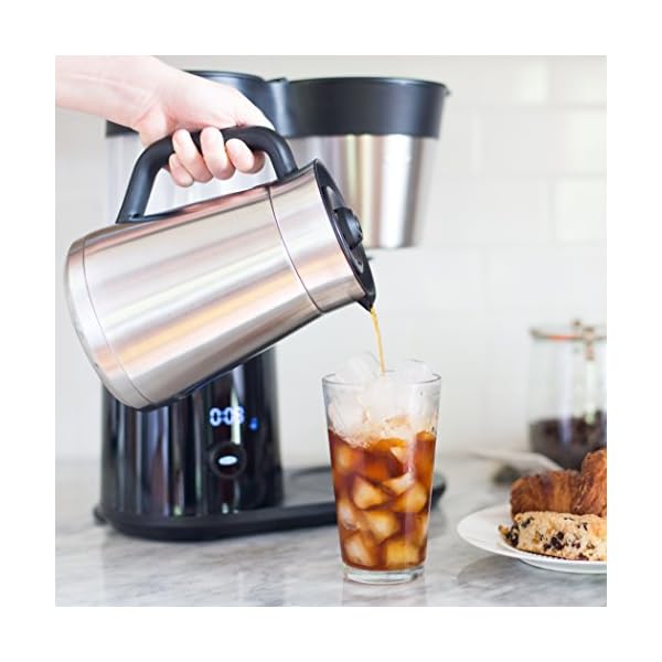 OXO Brew 9 Cup Stainless Steel Coffee Maker,Silver, Black The Home