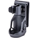 Nextorch V5 Tactical Flashlight Holster with Lever Side Lock System Only for 1"-1.25" Diameter Flashlight （Holster Head Diameter 0.78"-1.18" Bottom Diameter 1.18")