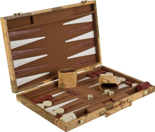United Nations of New York Backgammon Set 18"