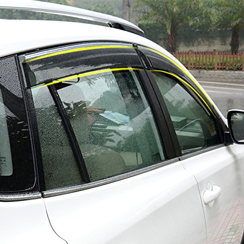 Kust yd315w Auto Window Rain Guards, Rain Guards for Car Window,Window