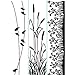 Darice Nature Embossing Template, Transparent, 3.5 x 14.5 cm, 3-Piece