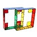 Shapemags 8 Piece Magnet Building Tiles Magnetic Blocks - 8 12 X 3 Building Tiles, Award Winning STEM Educational 3D Construction Blocks Set