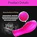 Silicone Finger Set Couple Flirting toys Personal Finger Massager for Lesbian 2Pcs (Pink)