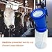 Teat Dip Cup (Blue) Non Reflow Nipple Cleaning Disinfection Dip Cup for Cow Sheep Goat by Blisstime