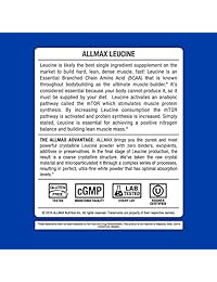 allmax Nutrición Leucine 400 g polvo