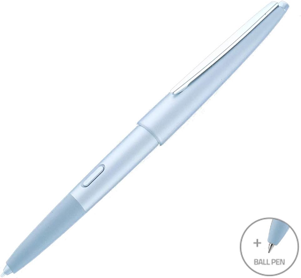 Smardi S Pen Plus Stylus Ball Point Pen Combo (Silver) for Samsung Galaxy Note Series (Note 5, Note 8, Note 9, Note 10) and Galaxy Tab with S Pen Series (Tab S3, Tab S4, Tab S6)