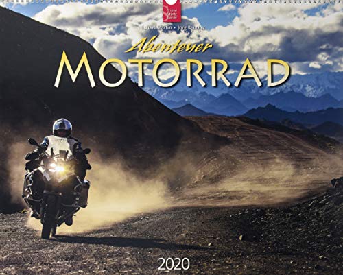 Abenteuer Motorrad 2020: Großformat-Kalender by 
