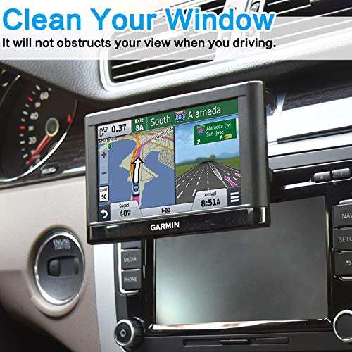 Mini GPS CD Player Car Mount with Rotatable and Tiltable Ball Joint for 3.5-7 inch Garmin Nuvi Dezl Drive Drivesmart Zumo Driveassist DriveLuxe StreetPilot RV Portable Navigator by 1Zero