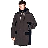 Armani Exchange mens Colorblock Nylon Jacket With Hood