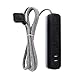 Globe Electric Designer Series 6-ft 3-Outlet USB Surge Protector Power Strip, 2x USB Ports, Right Angle Plug, Onyx Rubberized Finish 78393