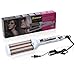 Hair Deep Waver,Temperature Adjustable LCD Display Tourmaline Ceramic Hair Styling Tool Hair Barrel Curler Curling Iron