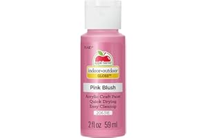 Apple Barrel Gloss Acrylic Paint in Assorted Colors (2-Ounce), 20631 Pink Blush
