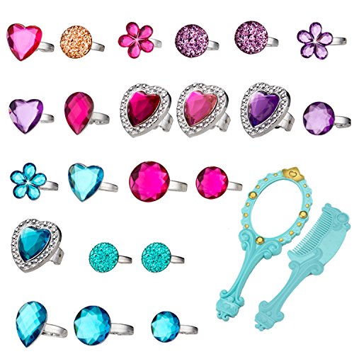 image for WATINC Princess Pretend Jewelry Toy,Girl’s Easter Tiara Dress Up Pla