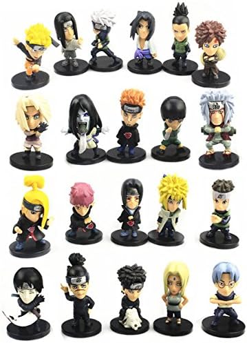 Himatch Anime Toy Figures & Playsets: 21 PCS, 1.9 - 2.4 IN Tall
