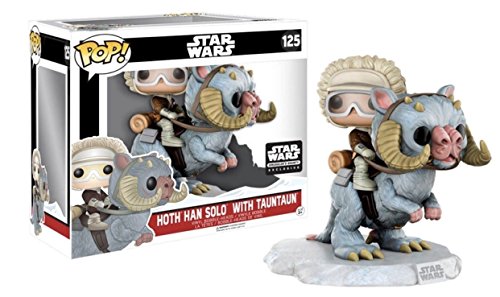 Star Wars Han Solo and Tauntaun pop POP! Figure Smugglers Bounty Exclusive 125