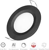 acegoo 4 x 12V LED Recessed Ceiling Lights Cool White 6400K Dimmable 3W view 4