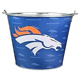 NFL Full Color Team Logo Aluminum Beer Bucket (Denver Broncos)